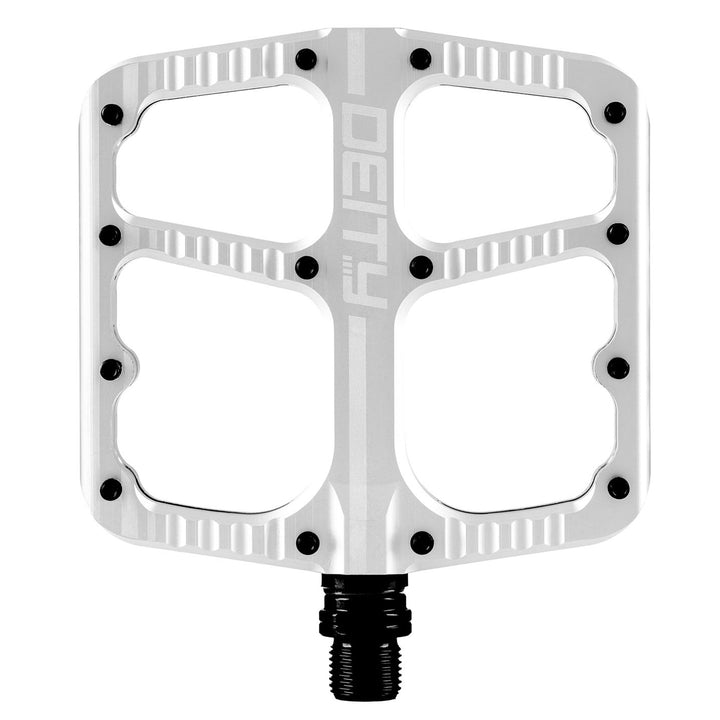 Deity Flat Trak Pedals Silver