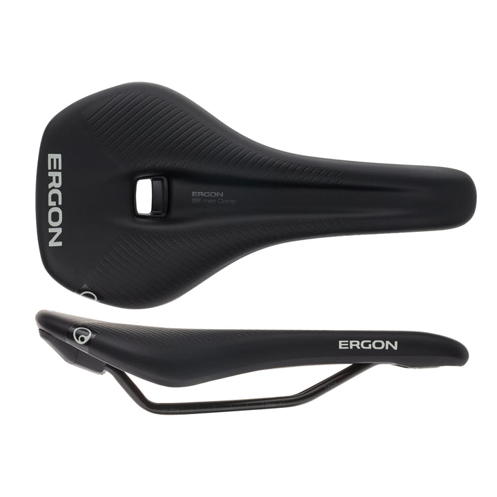 Ergon SR Comp Saddle - Titanium Black Mens Small/Medium