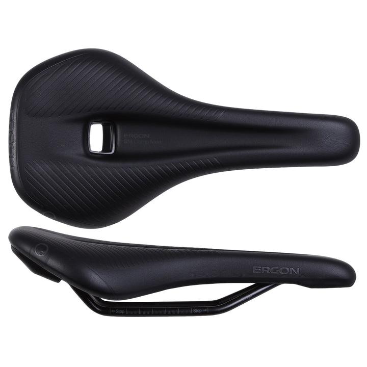 Ergon SM Comp Saddle - Steel Stealth Mens Small/Medium