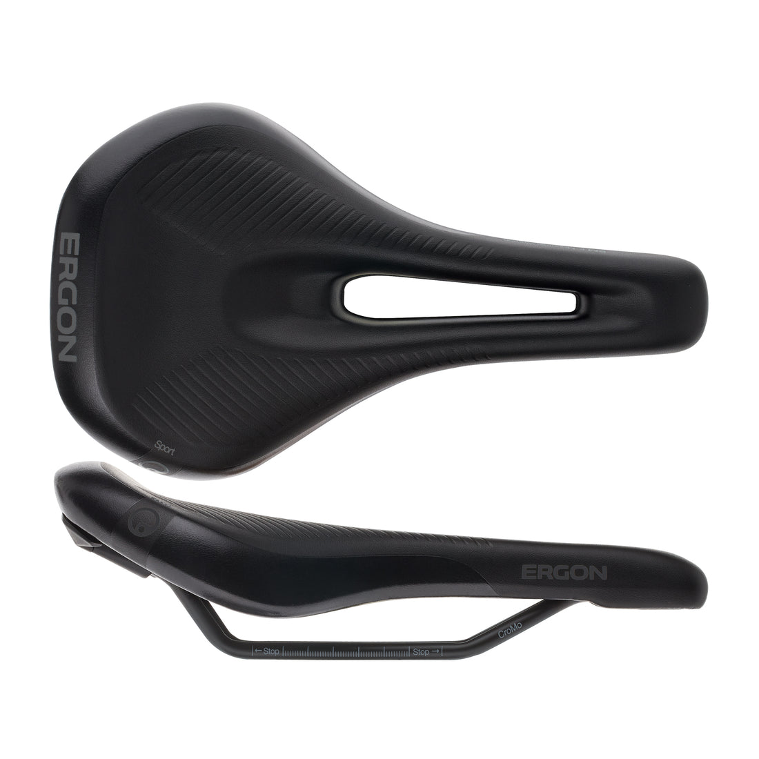 Ergon SM E Mountain Sport Saddle - Chromoly Stealth Womens Medium/Large