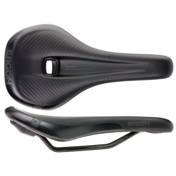Ergon SM E Mountain Sport Saddle - Chromoly Stealth Mens Small/Medium