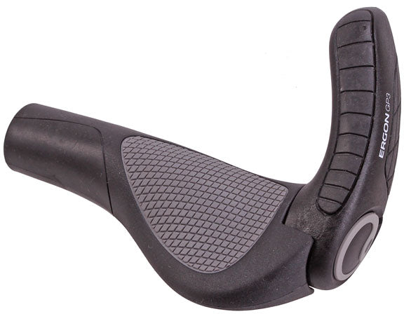 Ergon GP3 grips 100mm Composite Bar End Small  >