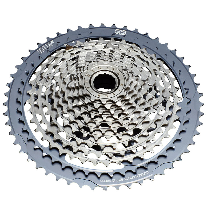 e*thirteen Helix Race Cassette - 12-Speed 13-52t Gray