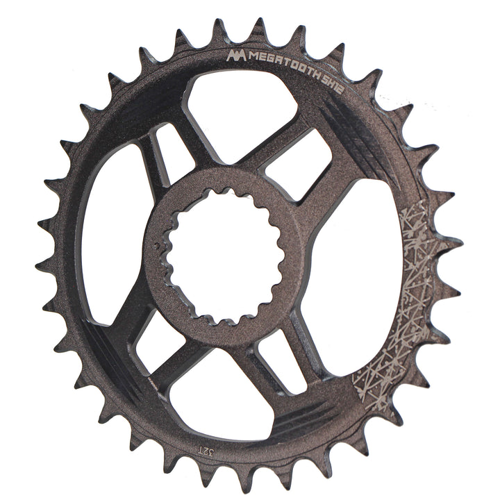 Full Speed Ahead Gradient Direct Mount SH12 Chainring - 32t FSA Direct Mount Compatible Shimano 12-Speed Hyperglide+ BLK