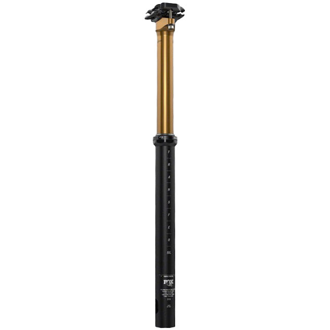 FOX Transfer SL Factory Dropper Seatpost - 31.6 150 mm Internal Routing Kashima Coat Upper