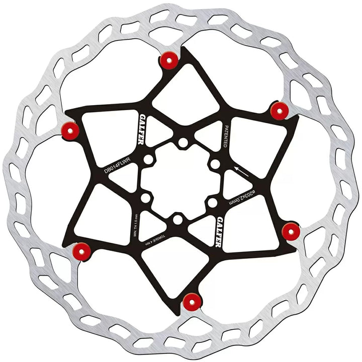 Galfer 203mm Rotor 6-Bolt 2.0mm Floating Red