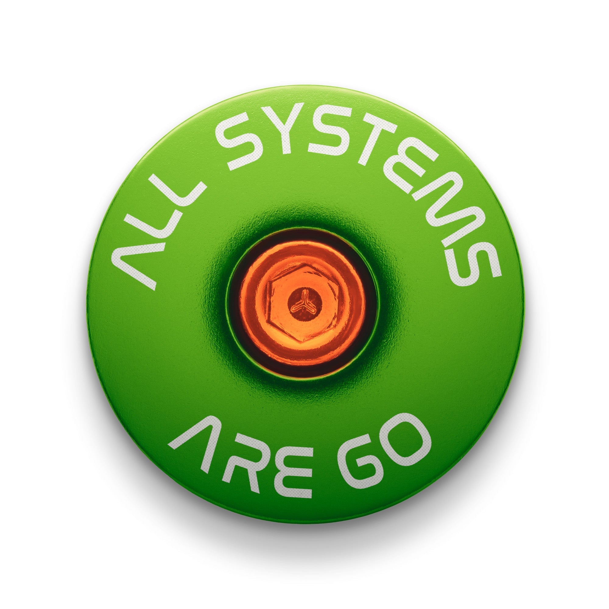 All Systems Are Go Bike Headset Cap
