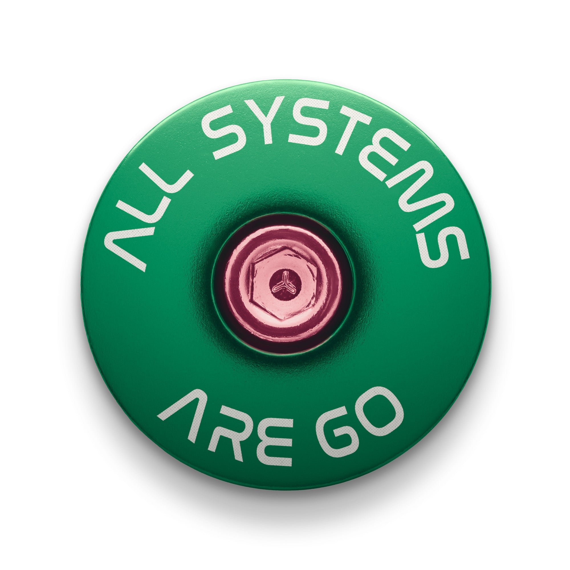 All Systems Are Go Bike Headset Cap