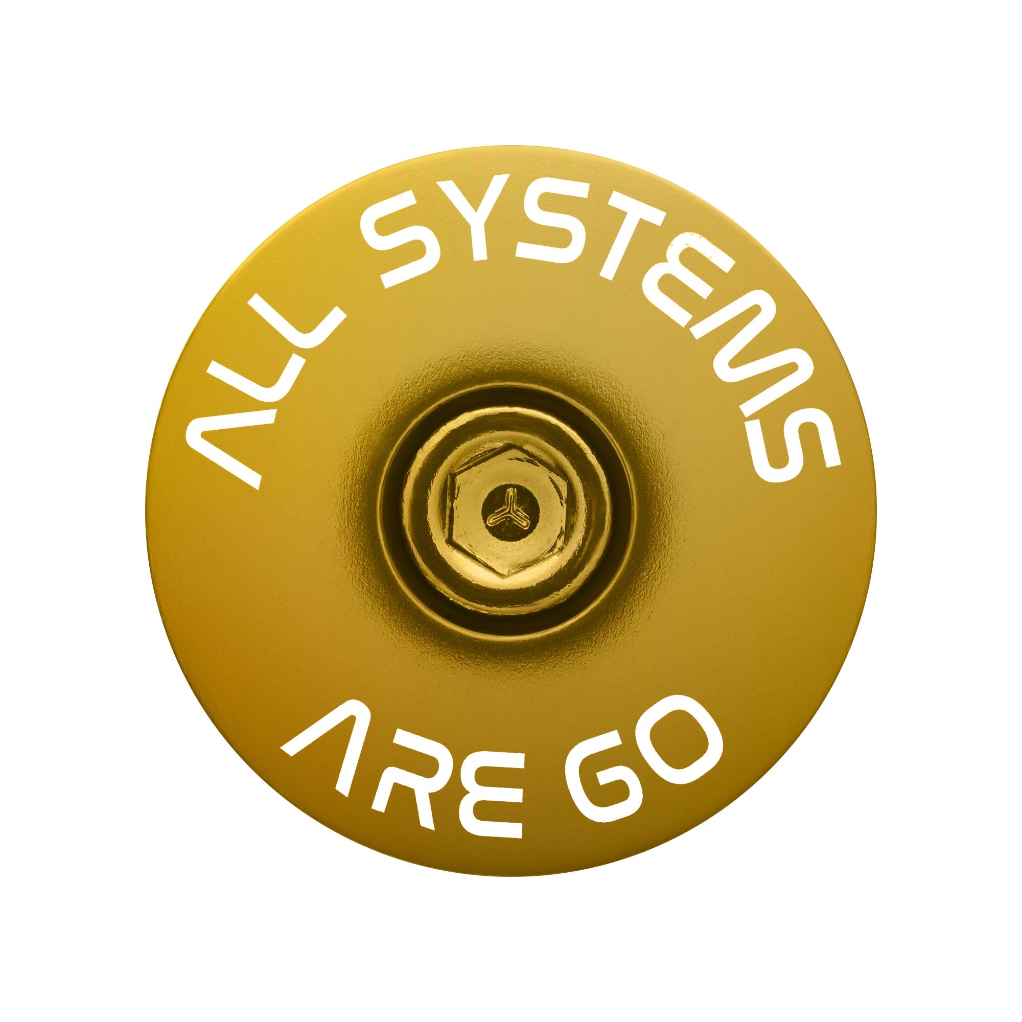 All Systems Are Go Bike Headset Cap