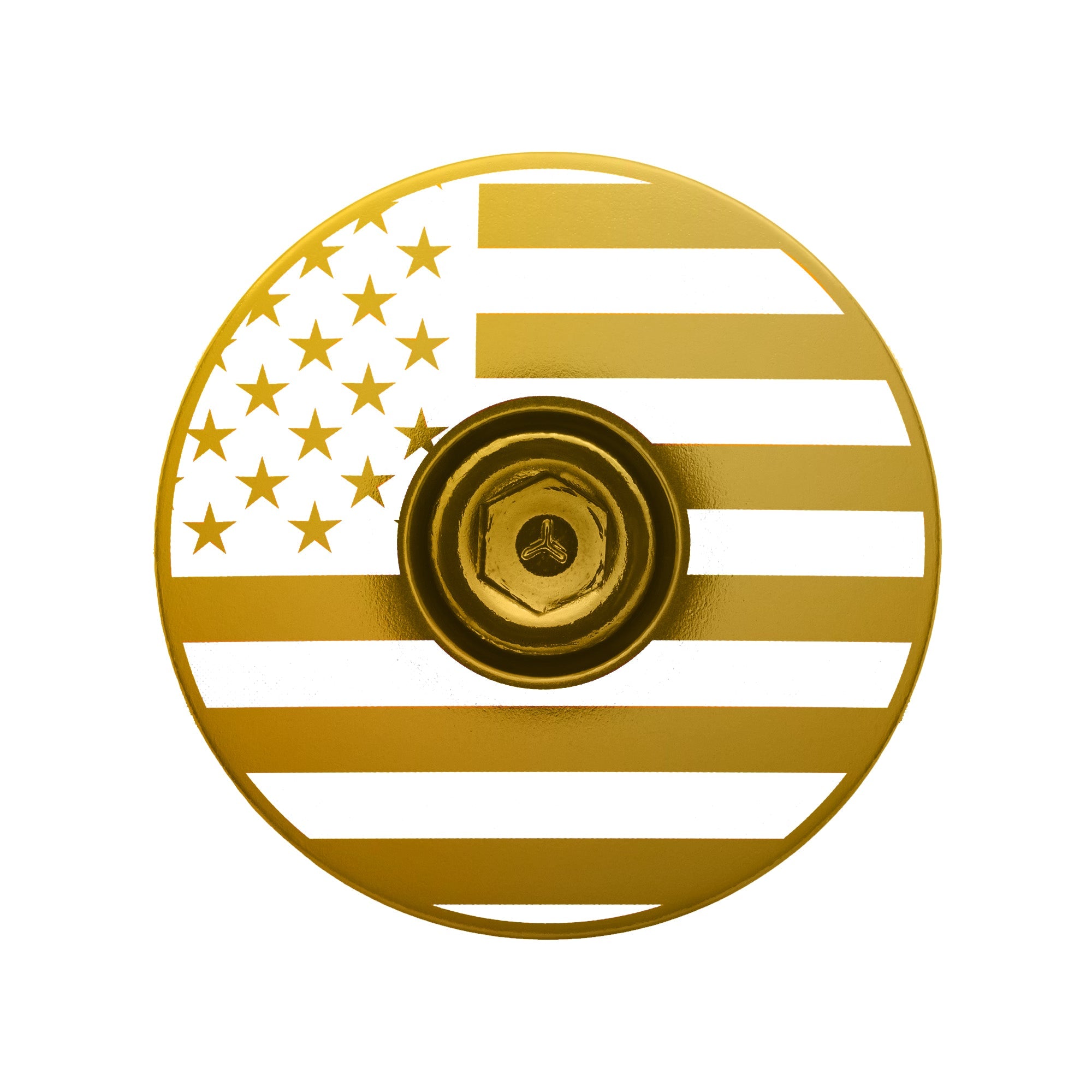 American Flag Custom Bike Headset Cap