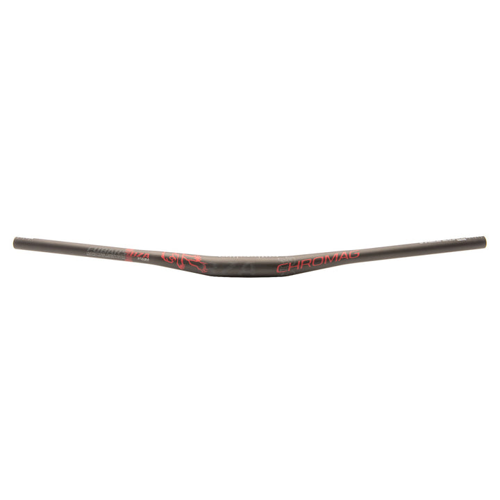 Chromag BZA Handlebar - 35mm Clamp 15mm Rise Black/Orange