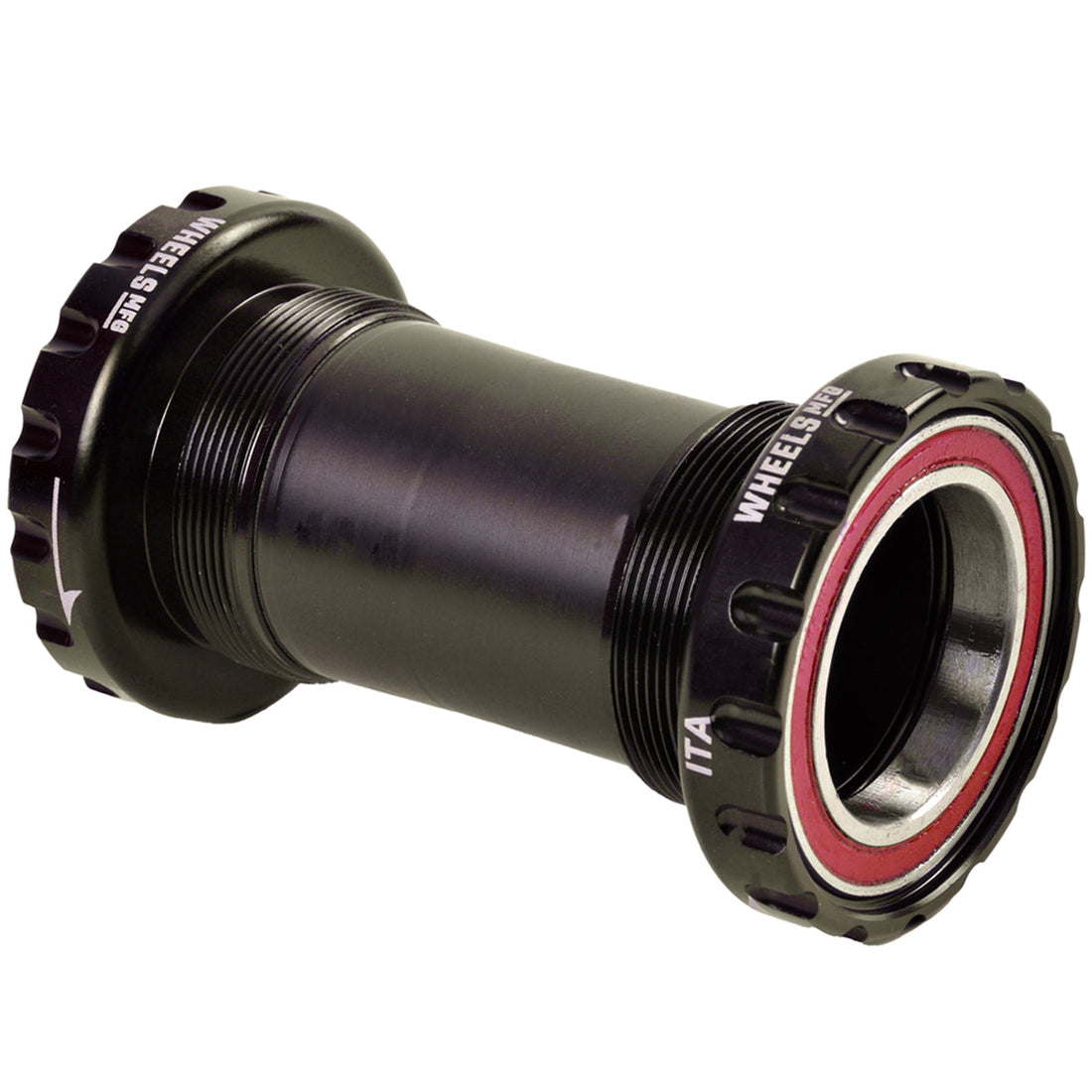 Italian Threaded Ceramic BB for 30mm Cranks - Black