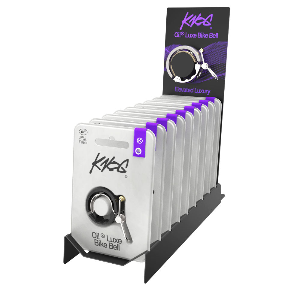 Knog Oi Luxe Bell Sm/Lg Mix Mixed Colors 10/Count POP