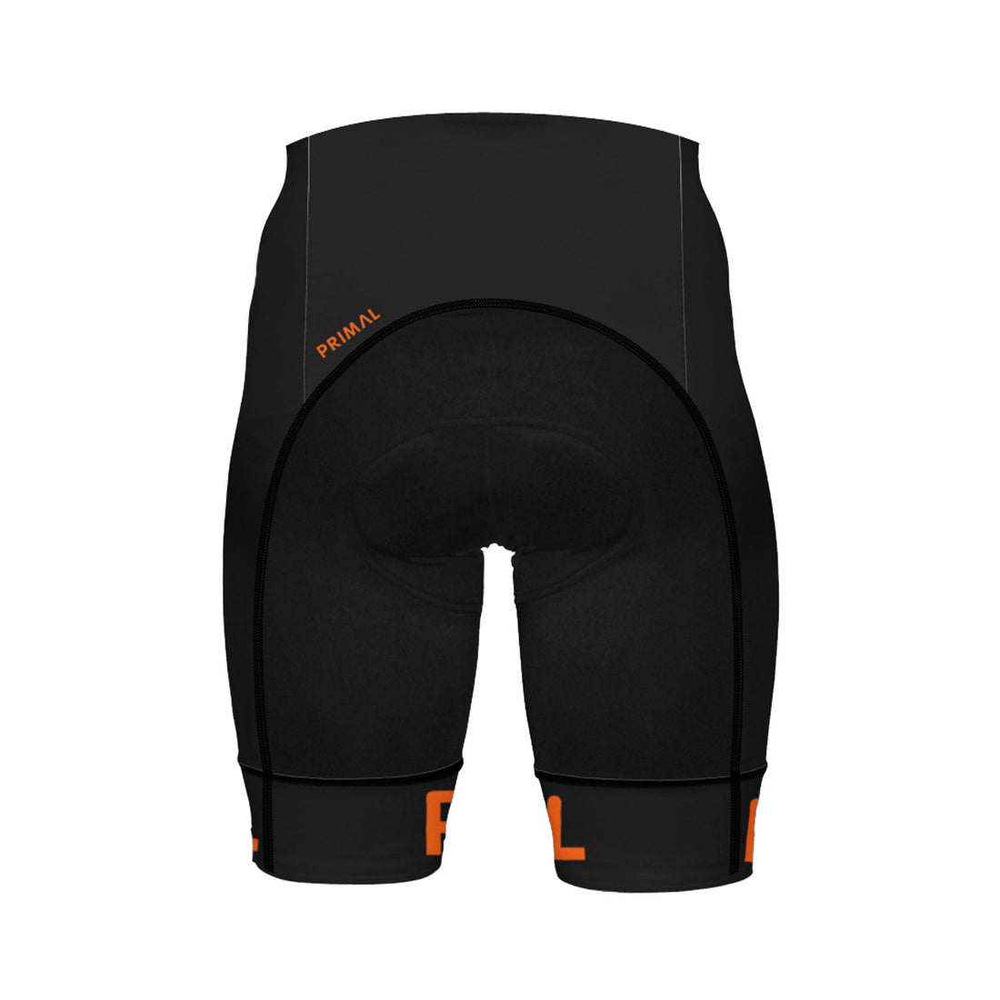 Lunix Men's Orange Prisma Shorts