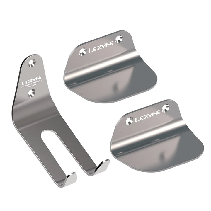Lezyne Stainless Pedal Bike Storage Hook - Silver