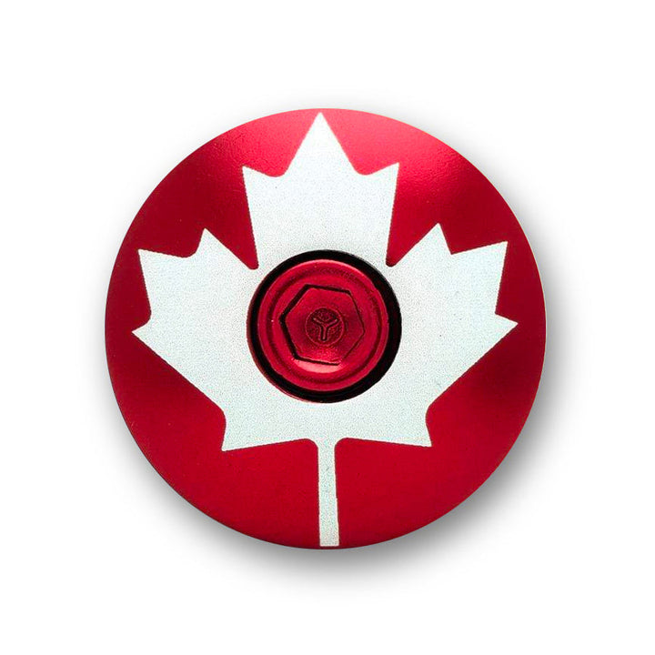 Maple Leaf Bicycle Headset Cap
