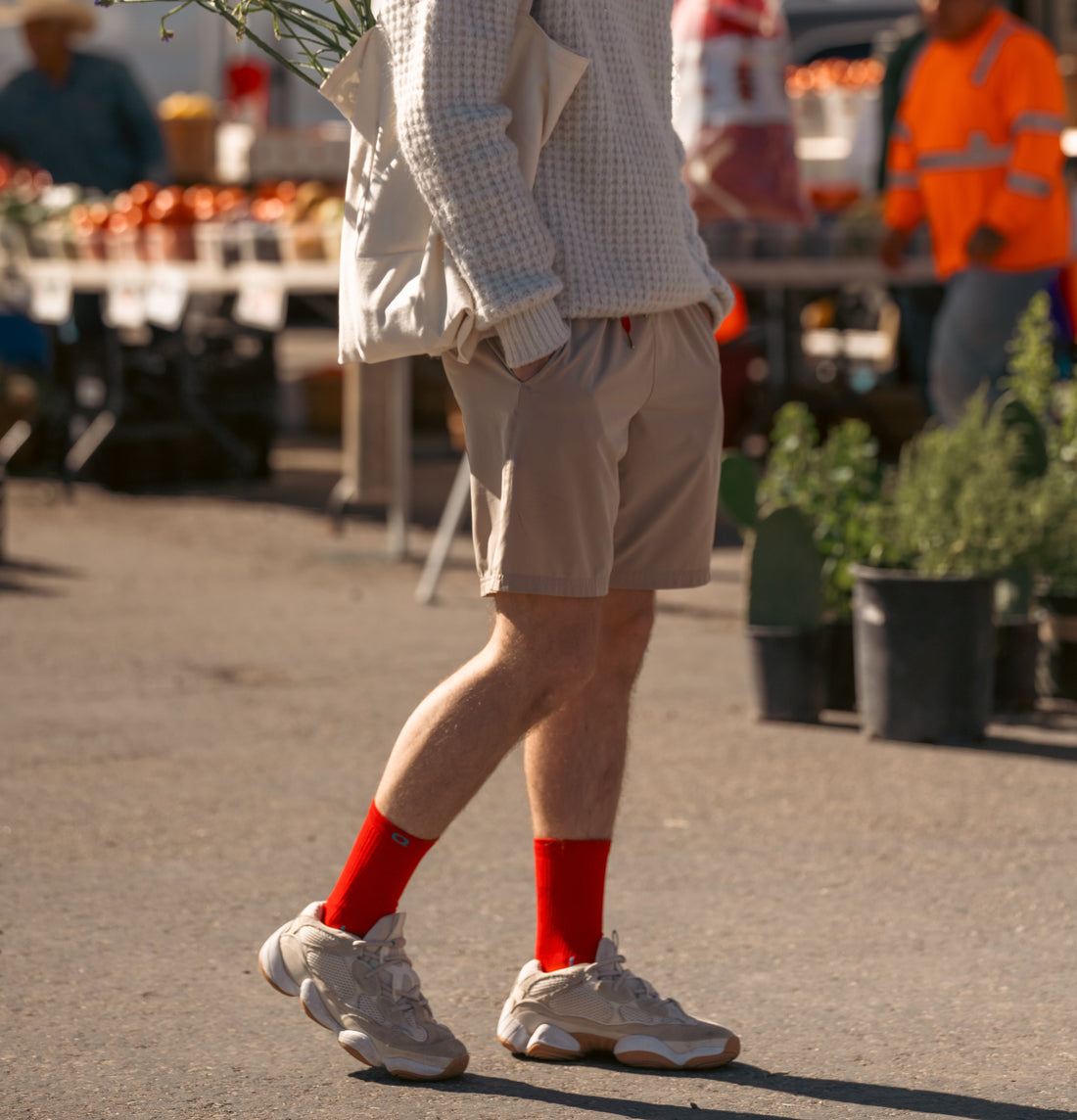 Ribbed Crew Sock