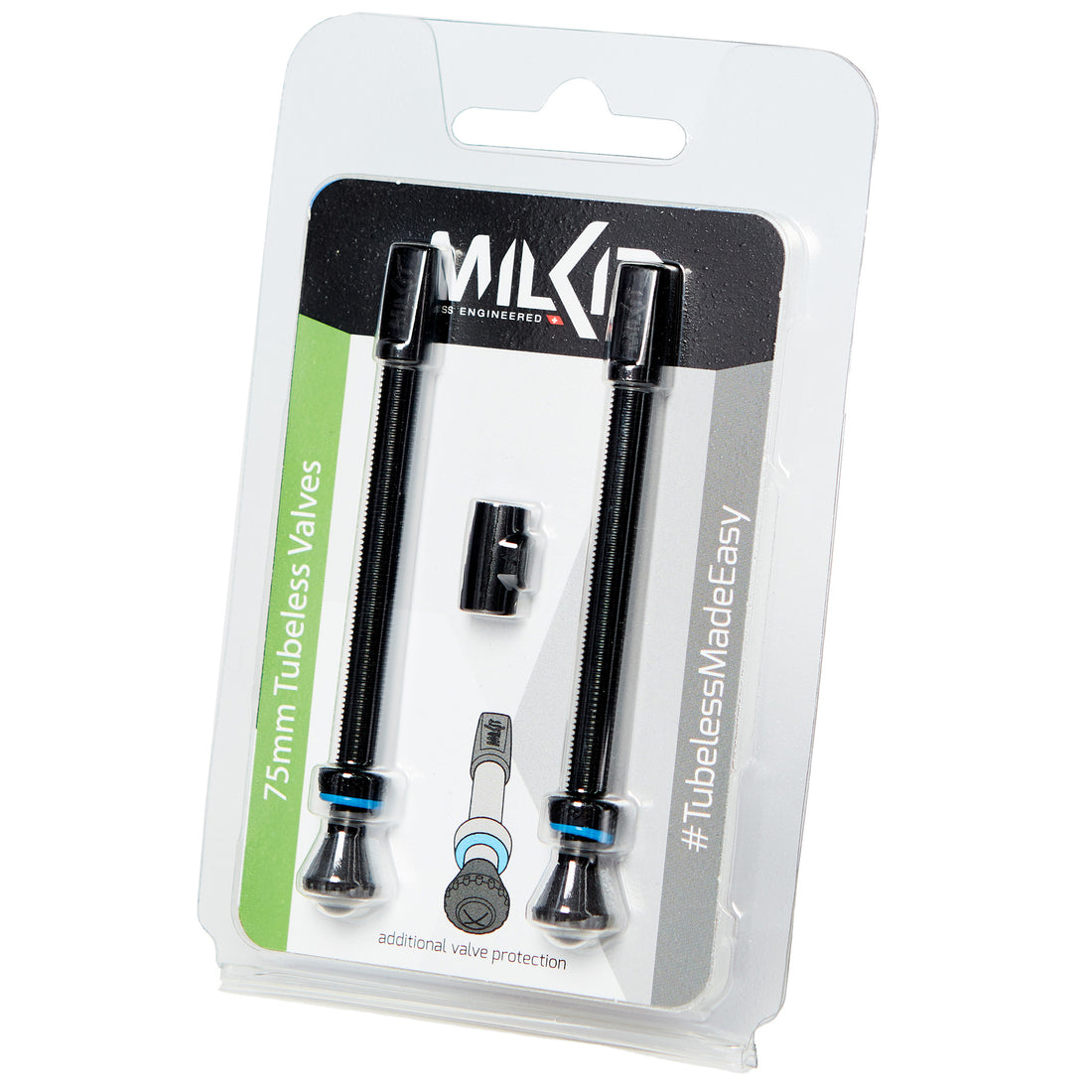 MilKit Tubeless Replacement Valve 75mm