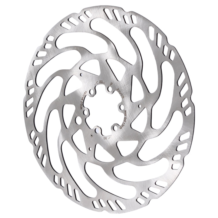 Magura MDR-C Disc Brake Rotor - 220mm 6-Bolt eBike Optimized Silver