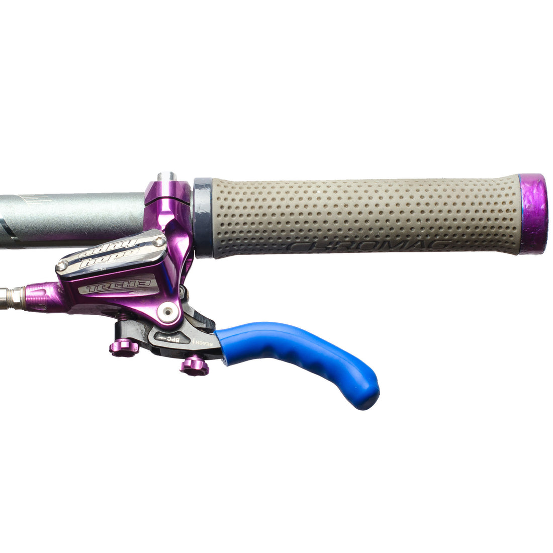 Miles Wide Sticky Fingers Brake Lever Covers Blue