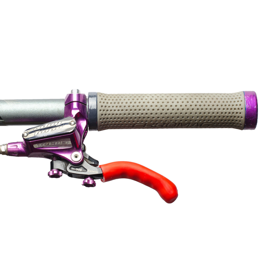 Miles Wide Sticky Fingers Brake Lever Covers Red