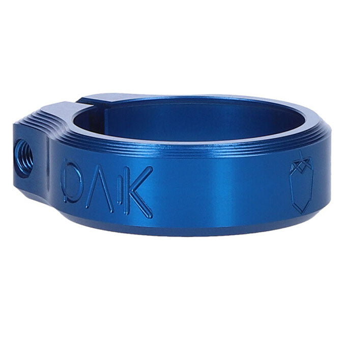 OAK Components Orbit Seatpost Clamp 38.5mm Blue