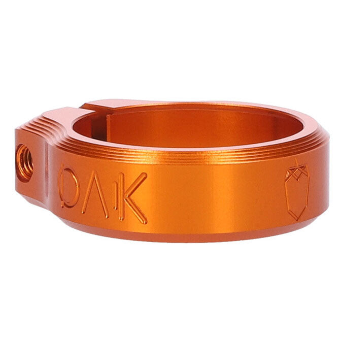 OAK Components Orbit Seatpost Clamp 34.9mm Orange