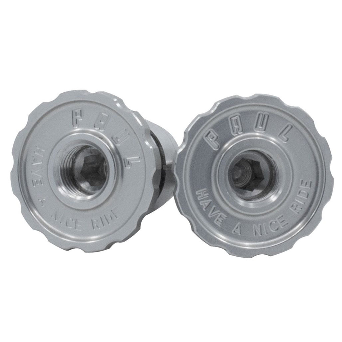 Paul Components Aluminum Bar End Plug Silver
