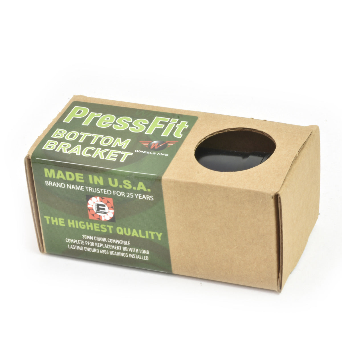 PF30 Threaded ABEC-3 BB (Black)