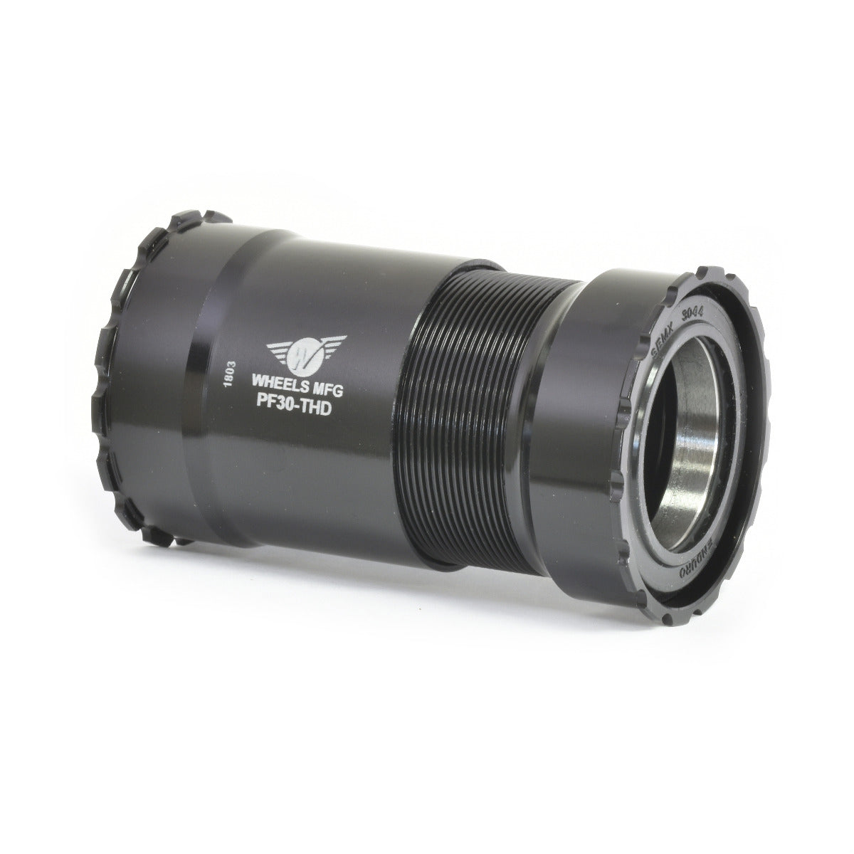 PF30 Threaded Angular Contact BB (Black)