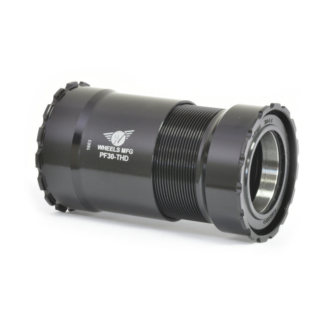 PF30 Threaded Angular Contact BB (Black)