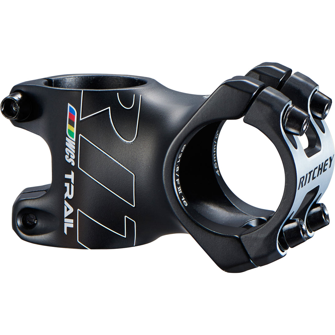 Ritchey WCS Trail Stem - 45mm 31.8 Clamp +/-0 1 1/8" Aluminum Blatte