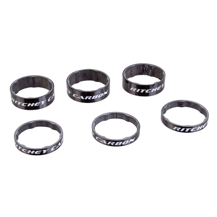 Ritchey WCS Carbon Headset Spacers 1-1/8 Black