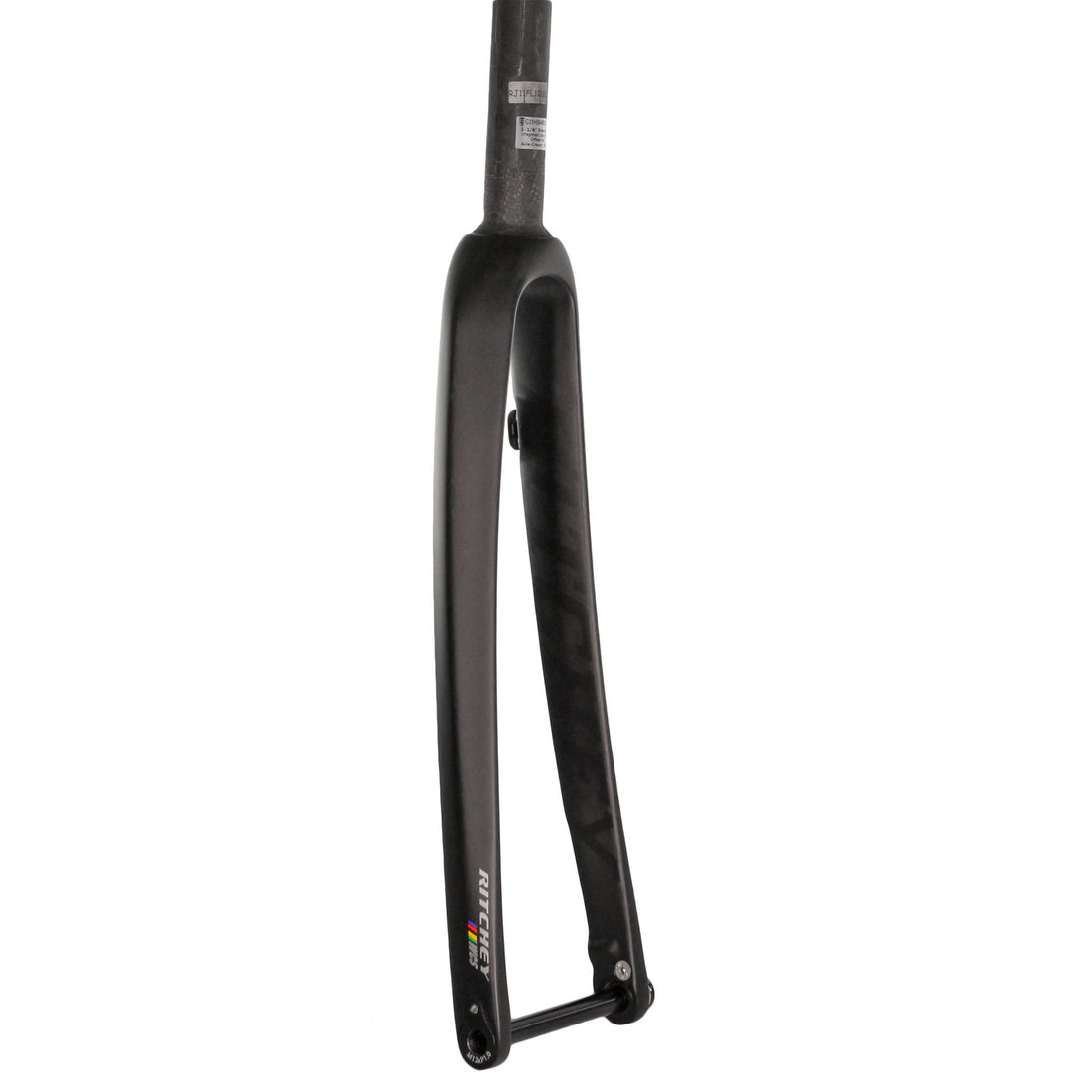 Ritchey WCS Carbon Road Disc Fork - 1-1/8" 46mm Rake Flat Mount  12mm Thru x 100mm BLK