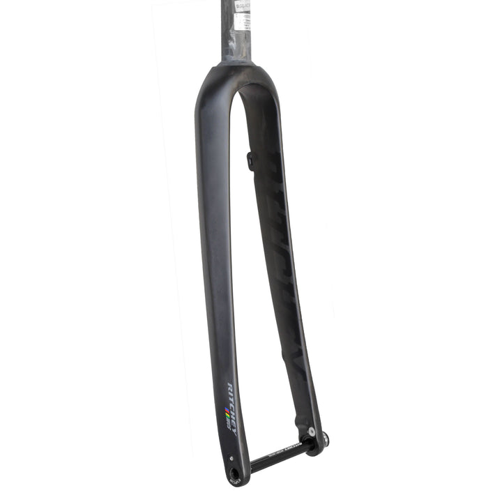 Ritchey WCS Carbon Gravel Fork - 1-1/8" 47mm Rake QR12 Flat Mount 2020 Model Matte Carbon