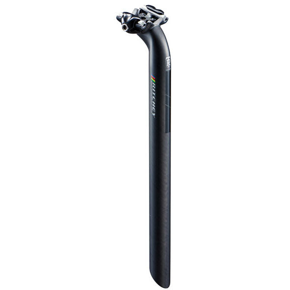 Ritchey WCS Carbon 1-Bolt Seatpost: 31.6 400mm 25mm Offset Black