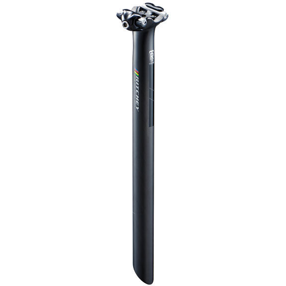 Ritchey WCS Carbon 1-Bolt Seatpost: 27.2 350mm 0 Offset Black