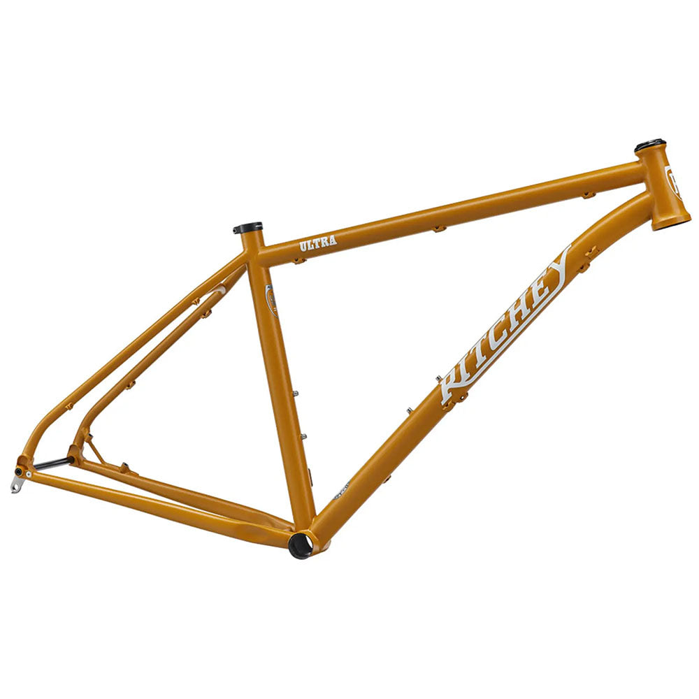 Ritchey Ultra Mountain Frameset - 29"/27.5" Steel Honey Mustard Large