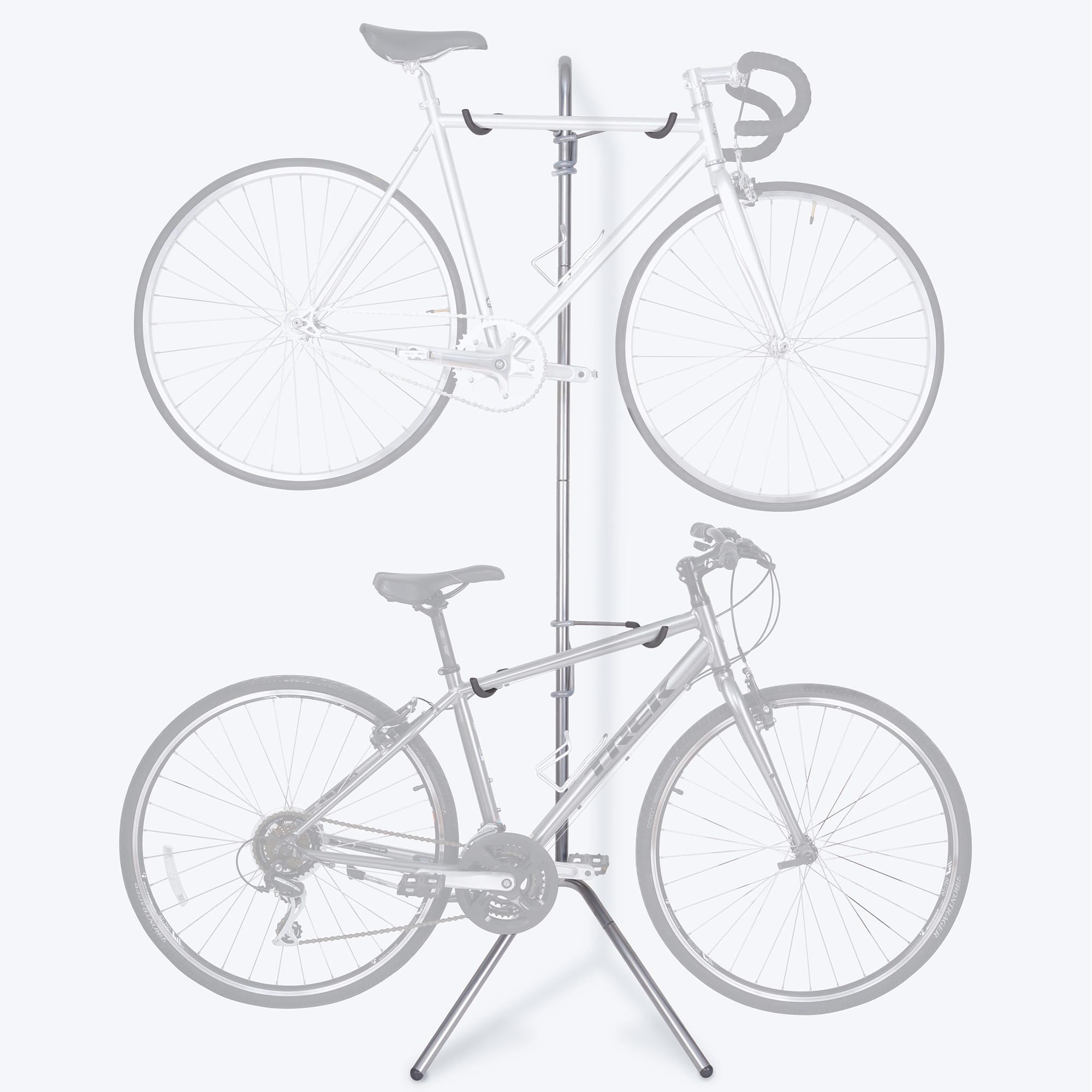 Two Bike Gravity Pole Stand