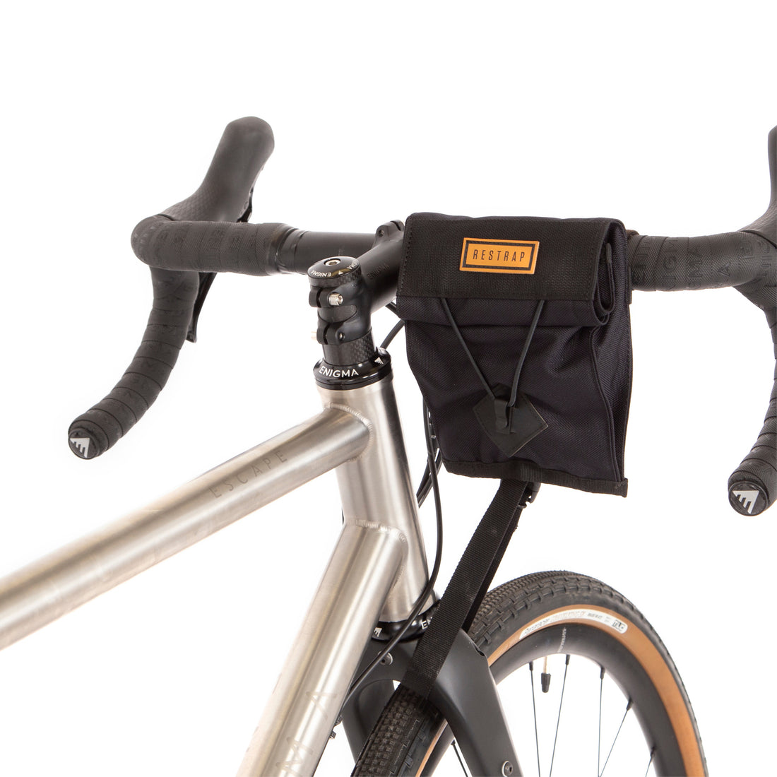 Restrap Tech Bag Fold Top 1.2L Black