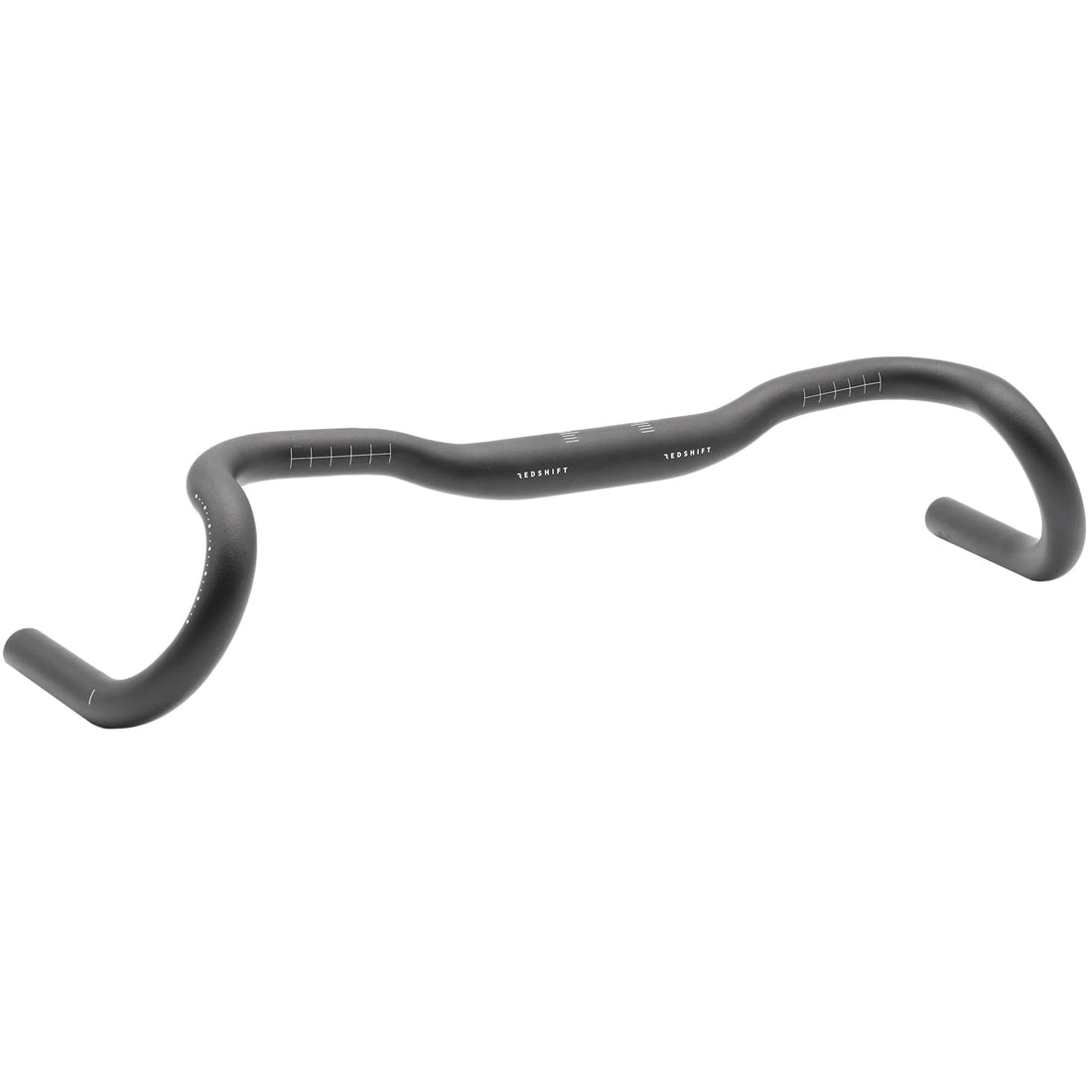 Redshift Sports Kitchen Sink Road Drop Handlebar - Aluminum 31.8mm 47cm 20mm Rise BLK