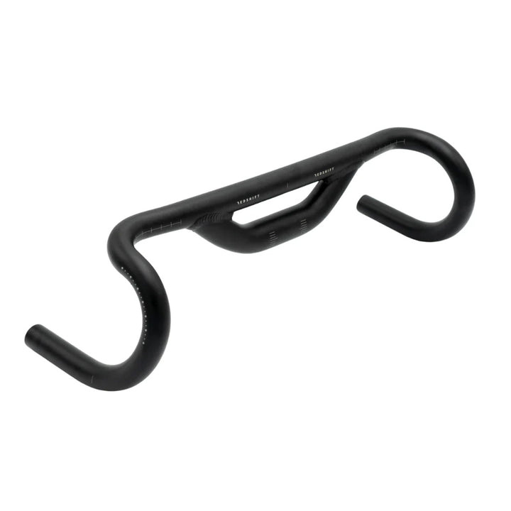 Redshift Sports Top Shelf Low Flare Road Drop Handlebar - Aluminum 31.8mm 41cm 50mm Rise BLK