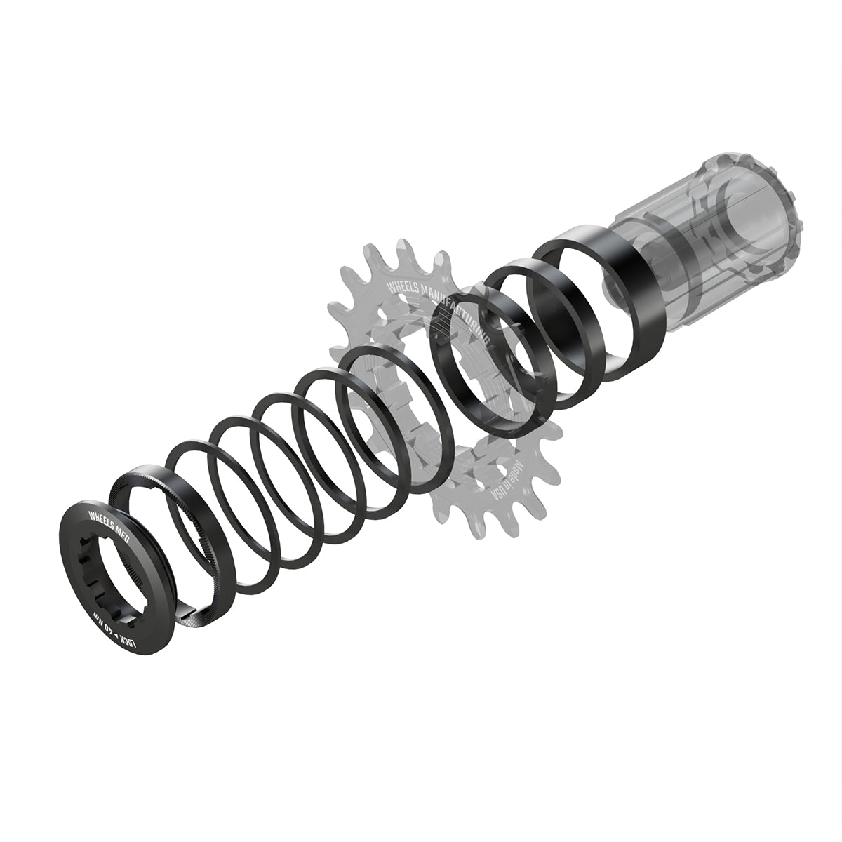 SOLO-HG Single Speed Conversion Kit for HG Style Hubs