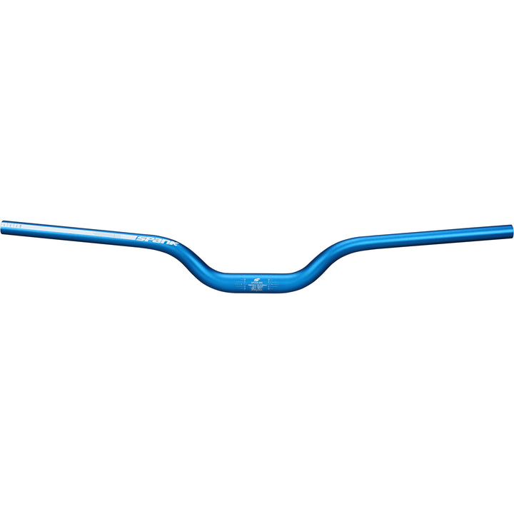 Spank Spoon 800 Handlebar - 31.8mm Clamp 800mm 60mm Rise Blue