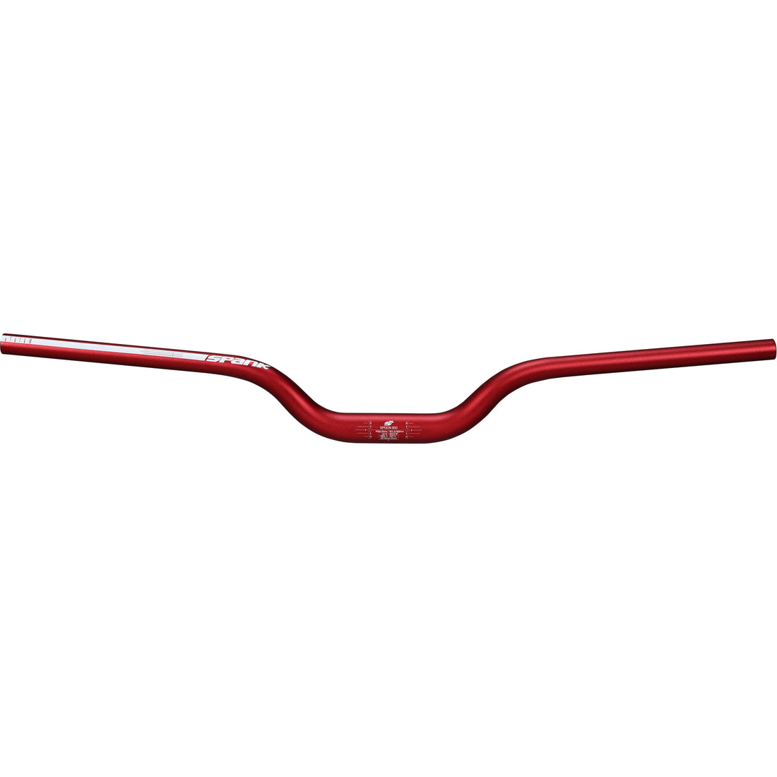Spank Spoon 800 Handlebar - 31.8mm Clamp 800mm 60mm Rise Red