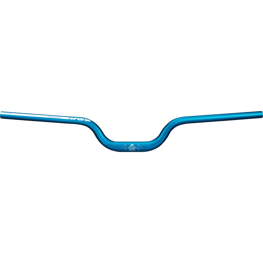 Spank Spoon 800 Handlebar - 31.8mm Clamp 800mm 75mm Rise Blue