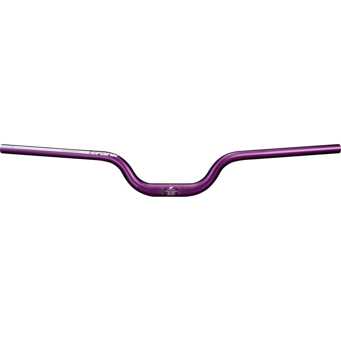 Spank Spoon 800 Handlebar - 31.8mm Clamp 800mm 75mm Rise Purple