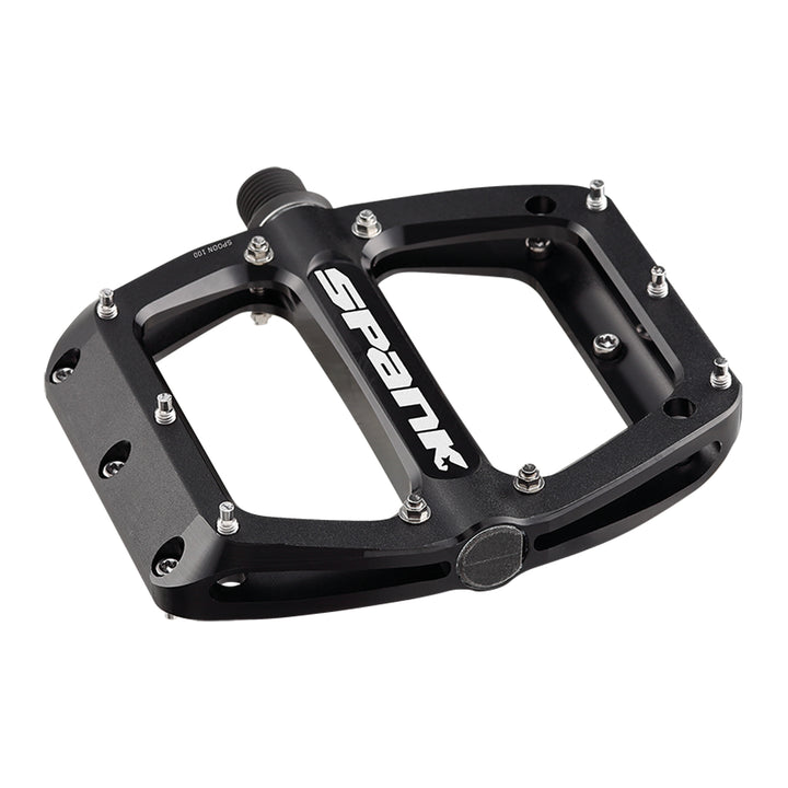 Spank Spoon 110 Pedals - Platform Aluminum 9/16" 110mm Wide Black
