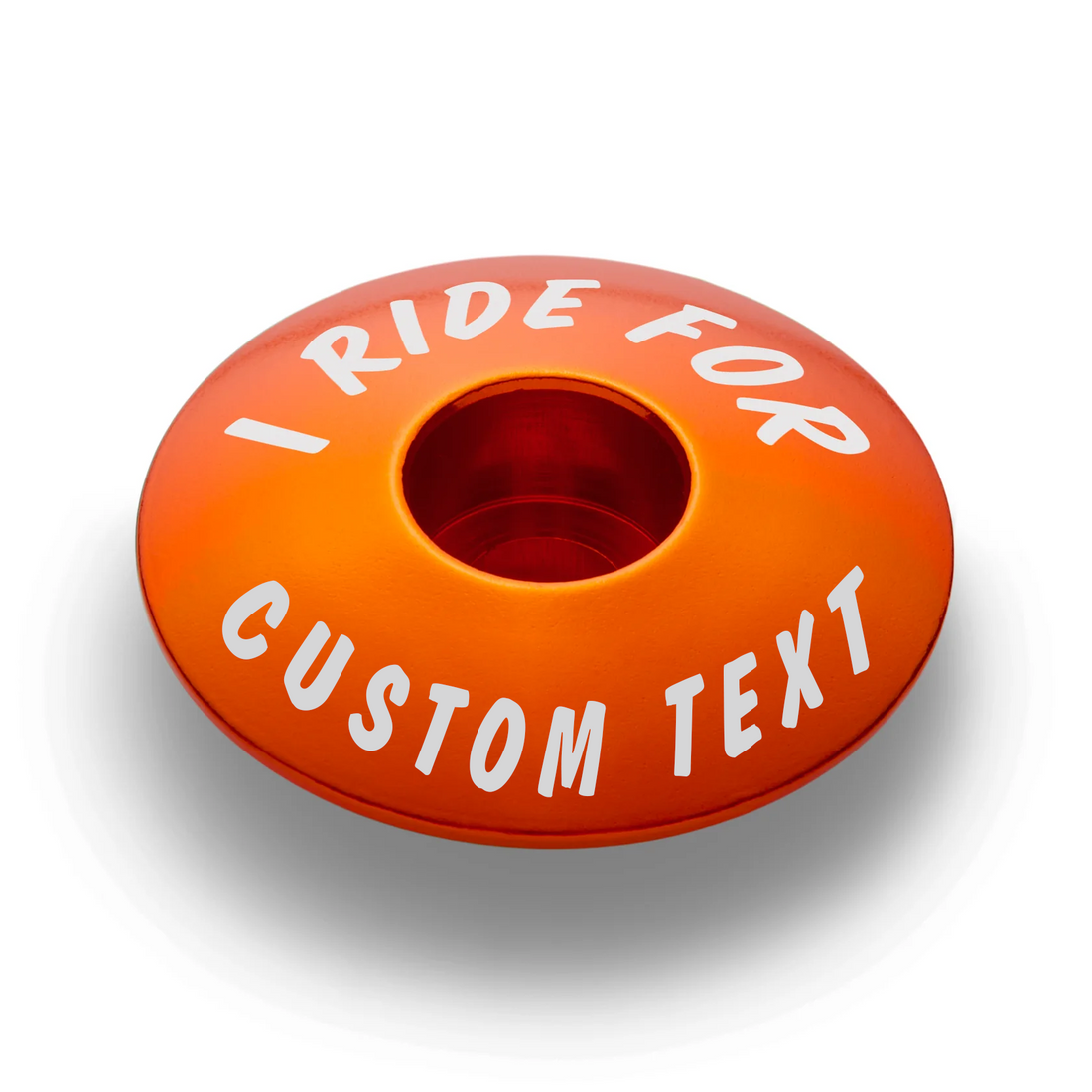 I Ride For - Custom Bicycle Headset Cap