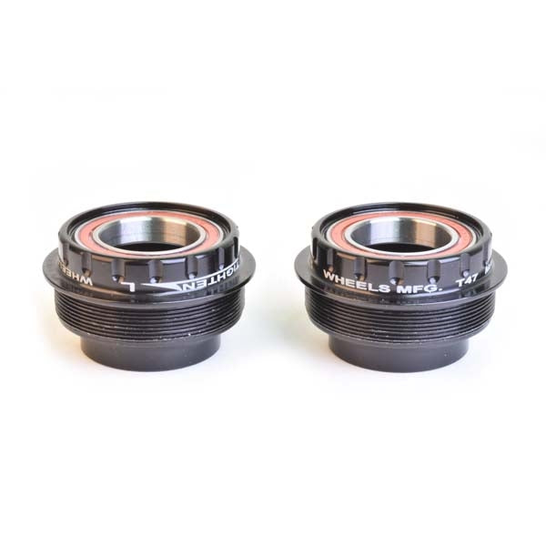 T47 Outboard Angular Contact BB for 24mm (Shimano) Cranks - Black